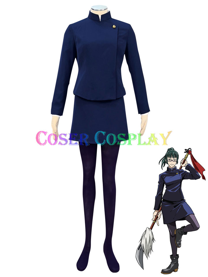 Jujutsu Kaisen Zenin Maki Cosplay Costume Halloween 05